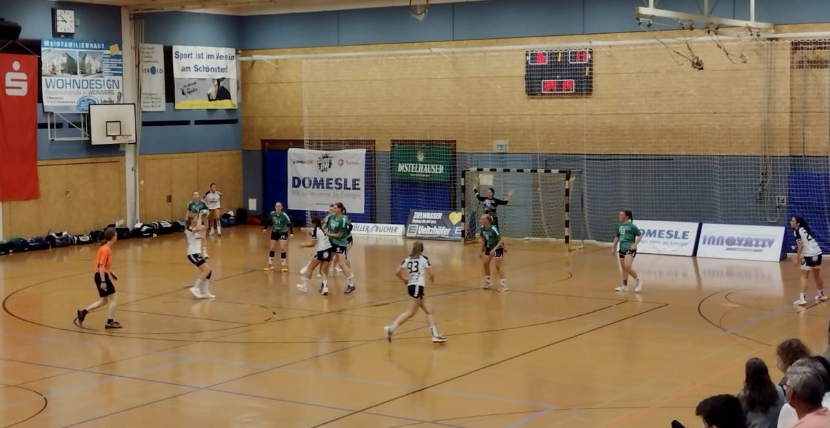 Damen Geben Spiel Aus Der Hand – TSV 1866 Weinsberg: Handball