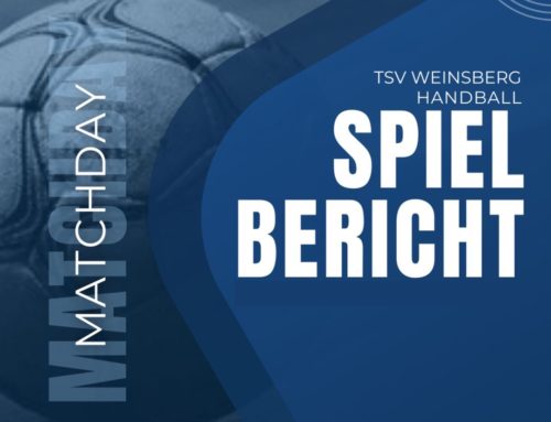 Spielbericht Herren 3: HSG Hohenlohe II 21:23 TSV 1866 Weinsberg III