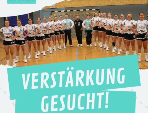 🤾‍♀️ VERSTÄRKUNG GESUCHT! 🤾‍♀️