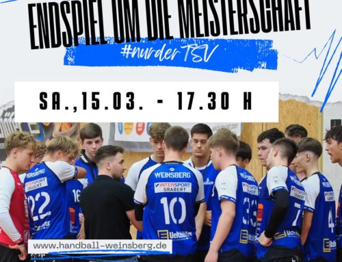 Endspiel um die Meisterschaft! 🔥💙