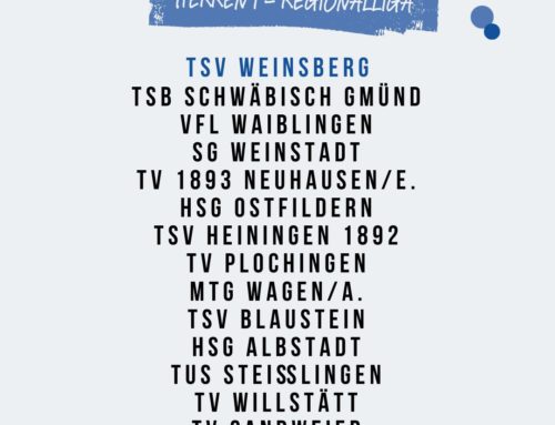 Staffeleinteilung Saison 2025/2026