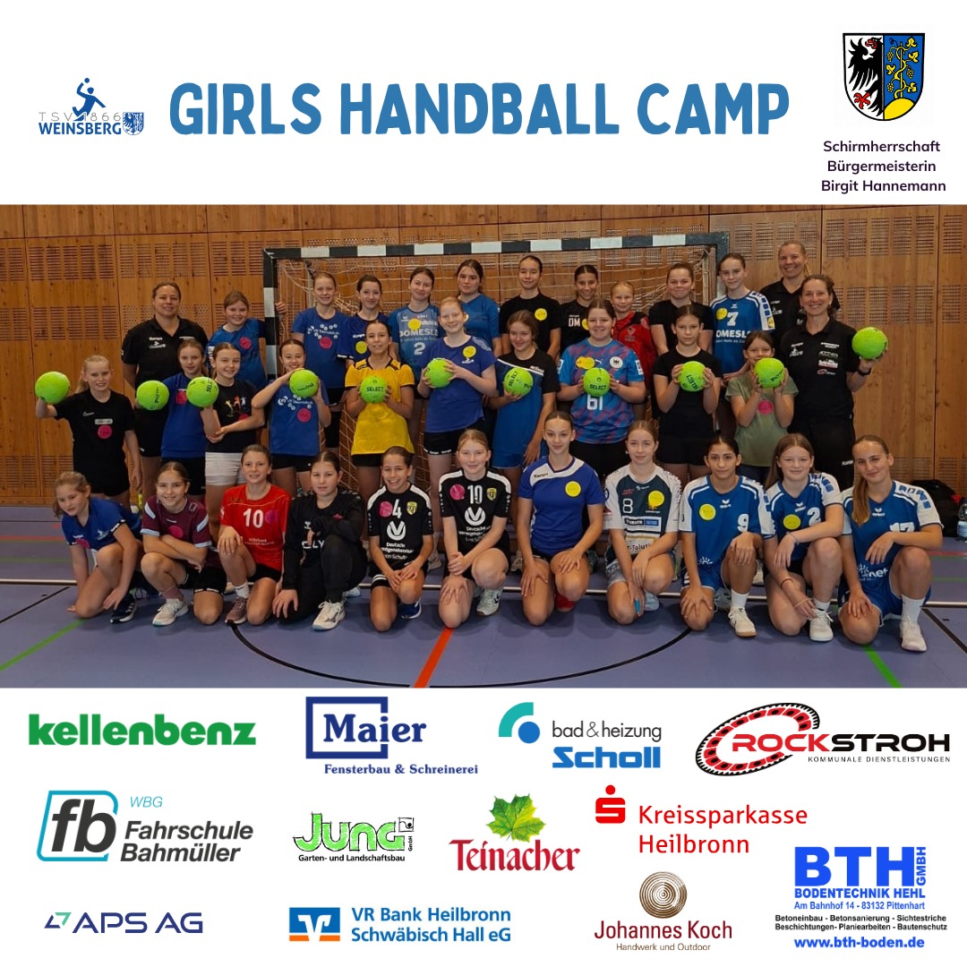 Rückblick – Girls Handball Camp 2025 Handball Camp 2019