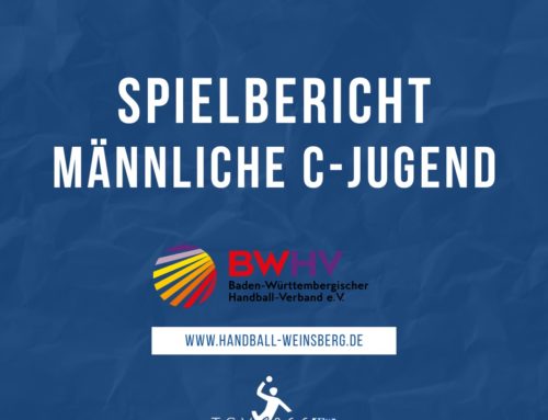Männliche C-Jugend gewinnt mit 33:23 bei der HB Ludwigsburg