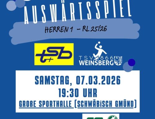 Vorbericht: TSB Schwäbisch Gmünd – TSV Weinsberg