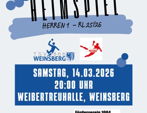 🔥 HEIMSPIEL HERREN 1 – WIR BRAUCHEN EUCH! 🔥